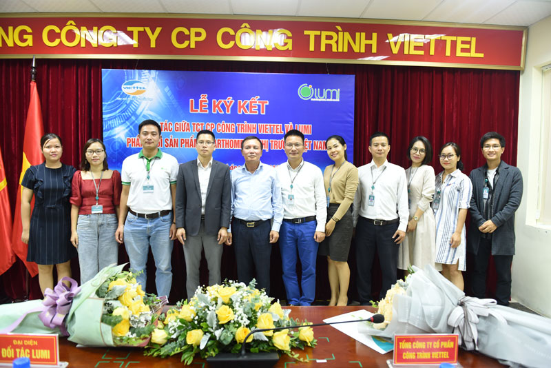 lumi ký kết với viettel