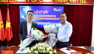 Lumi smart home signed cooperation with Viettel construction joint stock company