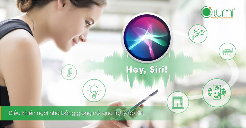 điều khiển nhà thông minh bằng Siri