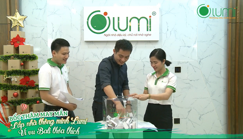 Buổi livestream bố thăm trúng thưởng chương trình 