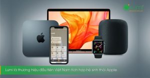 tich hợp hệ sinh thái apple